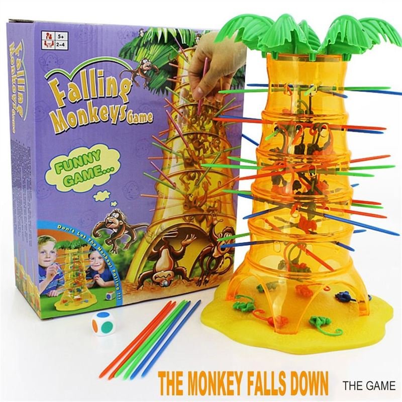 Parent Child Interaction Game Falling Monkeys Children Educational Toys