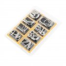 Classic IQ Metal Puzzle Brain Teaser Disentanglement Wire Puzzles Game Toy