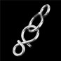 Classic IQ Metal Puzzle Brain Teaser Disentanglement Wire Puzzles Game Toy