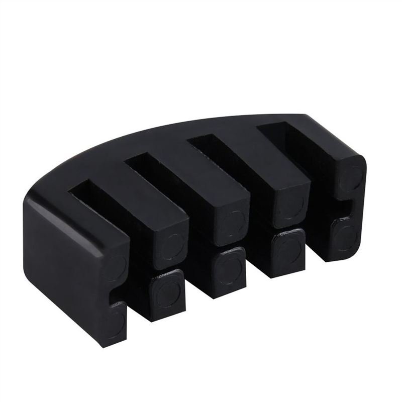 1pc Black High Quality Heavy Rubber Cello Practice Mute Rubber Mute