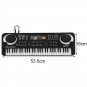 61 Key Kids Electronic Digital Keyboard Electric Organ With Random Microphone