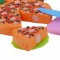 24 Pcs Set Early Development Children Pretend Play Cut Fruit Pizza Food Toys