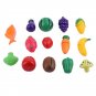 24 Pcs Set Early Development Children Pretend Play Cut Fruit Pizza Food Toys
