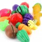 24 Pcs Set Early Development Children Pretend Play Cut Fruit Pizza Food Toys