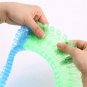 360pcs Luminous Track & LED Light-up Electronics Rail Car Toys with 2 Cars