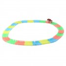 165pcs Kids Children Colorful Race Track With LED Light Cars Racing Game Toy