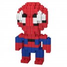 XINZHE XZ8118 Creative Children Kid Blocks Building 3D Bricks Red and Blue Super Man