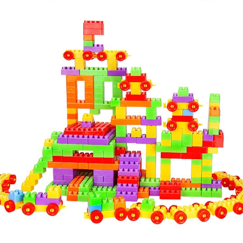 RNC Educational Toy Building Blocks DIY Plastic Building Blocks Toy 400 Pieces
