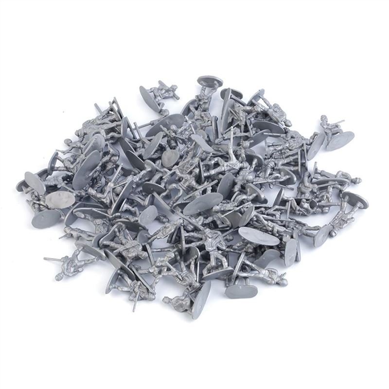 100pcs Pack Military Plastic Toy Soldiers Army Men Figures 12 Poses Gift