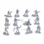 100pcs Pack Military Plastic Toy Soldiers Army Men Figures 12 Poses Gift