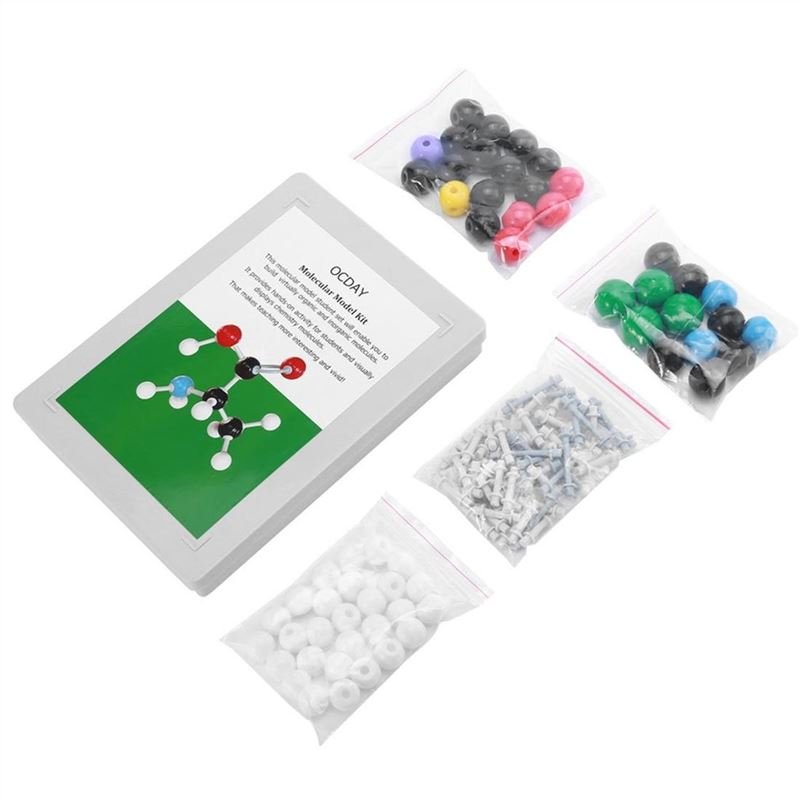 Molecular Model Kits 141 PCS OCDAY Organic and Inorganic Chemistry Student Set