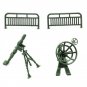 90PCS Plastic Model Playset Toy Soldiers Action Figures Army Men Accessories