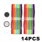14PCS Multicolor Magnetic Building Sets Soft Bendable Children Building Blocks