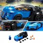 DIY Building Block Toys for Bugatti Racing Car Assembled Model Puzzle Toys