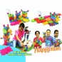 81 Pieces Electric Magic Gears Puzzles Building Blocks 3D DIY Funny Toy