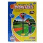 Basketball Stands Height Adjustable Kids Basketball Goal Hoop Toy Set Black Rod Yellow Bas