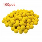 100pcs Refill Bullet Balls For Nerf Rival Apollo Zeus Kids Toy Compatible Gun