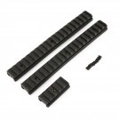 Worker Modified Accessory Full-covered Grooved Top Rail Mount Kit for Nerf Toy