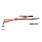 Novelty Simulation Model Kar98k Keychain Car Key Ring Pendant Men Jewelry