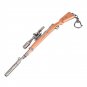 Novelty Simulation Model Kar98k Keychain Car Key Ring Pendant Men Jewelry
