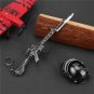 Novelty Simulation M416 Model Keychain Car Key Ring Pendant Men Jewelry