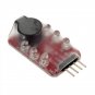 Low LED Pressure Alarm Which Can Indicate Lipoions Cell Voltage Automatically