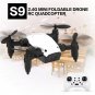 S9 2.4G Mini Foldable Drone 360 Degree Flip One-Key Return RC Quadcopter