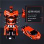 Remote Control Toy Car Transform Car Robot Remote Control Vehicle Orange Orange