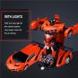 Remote Control Toy Car Transform Car Robot Remote Control Vehicle Orange Orange