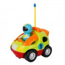 Remote Control Toy Car Police Car with Toy Figurine Green Green