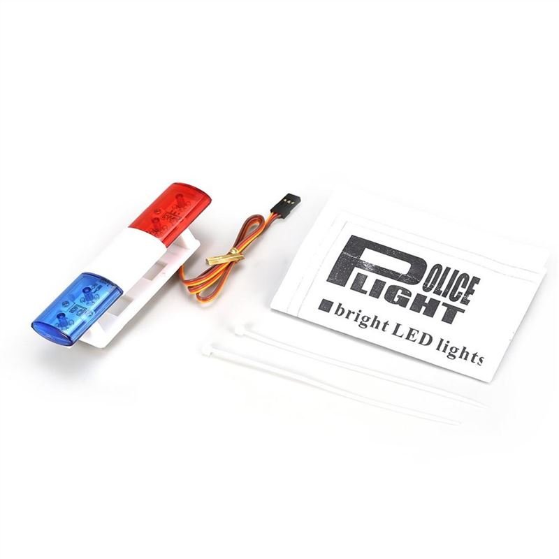 AX-501 Multi-function Flashing LED Police RC Car Light Bar for 1 10 1 8 TAMIYA