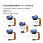 5Pcs 9g Micro Mini Servo Motor Horns for RC Robot Arm Helicopter Airplane CarDescription:T