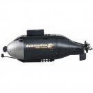 Jin Guang 777-216 Mini 6-Channel Remote  Control Submarine Black Black