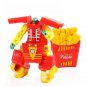 Plastic Transformers Children Model Food Robot Ice Cream Puzzle Toys Gift