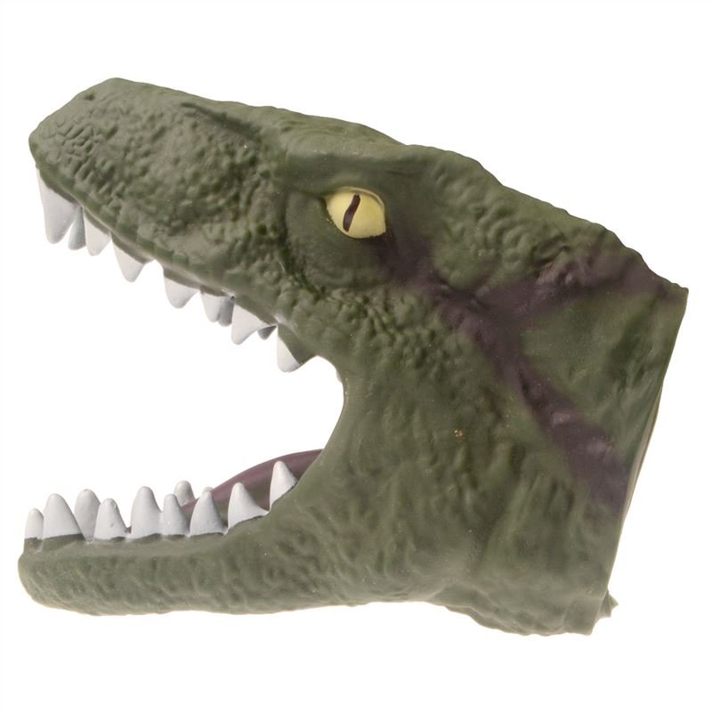 Dinosaur Head Hand Gloves Puppet Velociraptor Head Toy Jasper Jasper