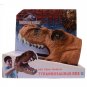 Dinosaur Head Hand Gloves Puppet Velociraptor Head Toy Maroon Maroon