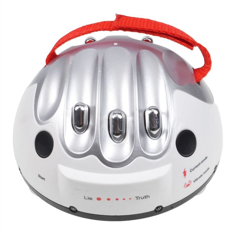 Lie Detector Tricky Toy Upgarde 2 Playing Modes Vibration Mode Current Mode Board Game Whi