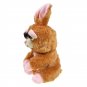 Plush Doll Adorable Plush Pets Stuffed Bunny that Turns Feisty with a Squeeze