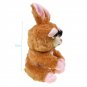 Plush Doll Adorable Plush Pets Stuffed Bunny that Turns Feisty with a Squeeze