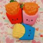 Fries Shape Decompression Props Colorful Simulative Fries Slow Rebound Props