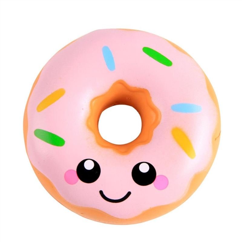 Sweet Smeling Kawaii Donuts Shape Slow Rising Toy for Relieves Stress Anxiety
