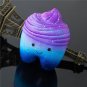 Small Size Sky Smile Face Teeth PU Slow Rising Toy for Relieves Stress