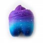 Small Size Sky Smile Face Teeth PU Slow Rising Toy for Relieves Stress