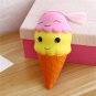 Soft PU Double Smiley Face Ice Cream Shape Slow Rising Toy Decompression Toys