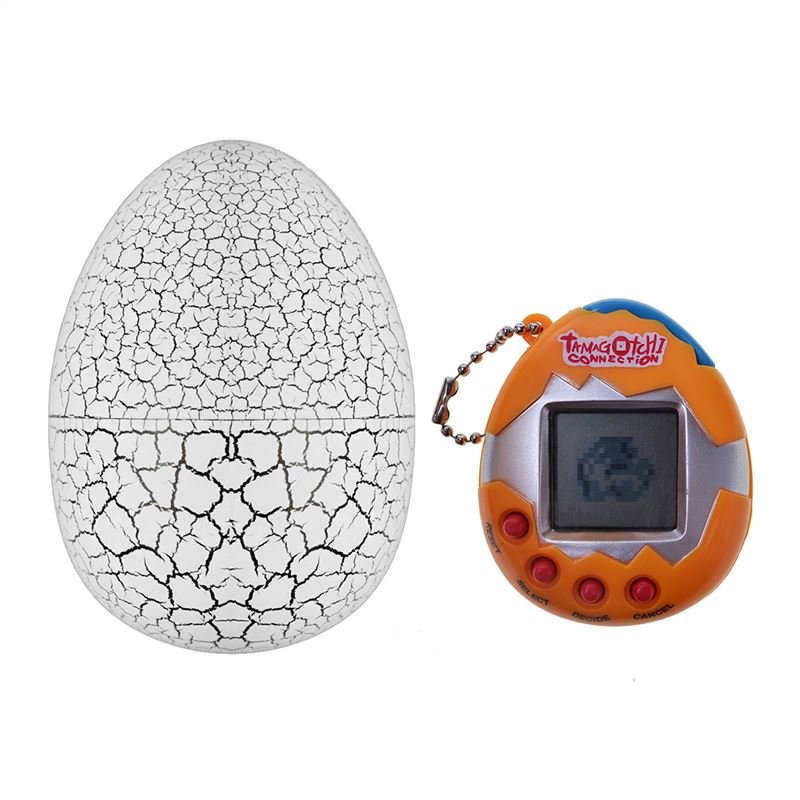 RNC Electronic Pet Virtual Pet Digital Pet Toy Egg Packing White White