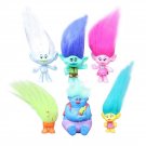 6pcs Troll Action Toys Children Cartoon Characters Of Magic Elf Ugly Baby Doll