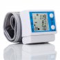 LCD Digital Automatic Wrist Blood Pressure Monitor Heart Beat Pulse Meter