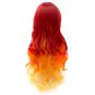 Man Mei LW-956 Cosplay COS Wigs Airy Curl Hair Yellow to Orange to Red Yellow to Orange t