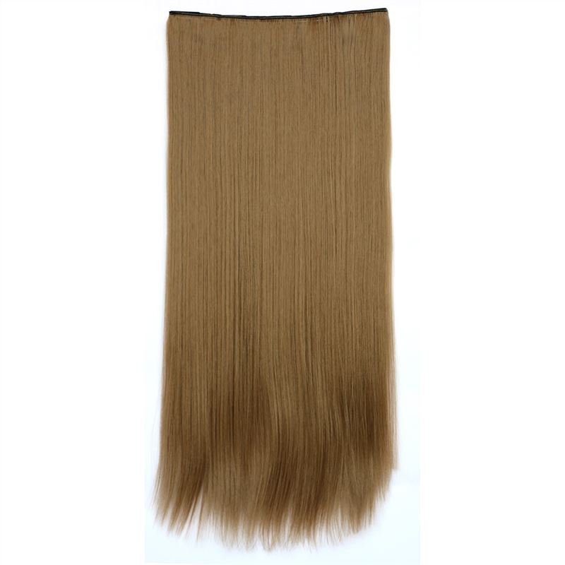 Man Wu Wig Clips Ponytail Long Straight Hair Wig 60cm Color Number 68#