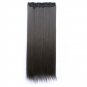 Man Wu Wig Clips Ponytail Long Straight Hair Wig 70cm Color Number 4A